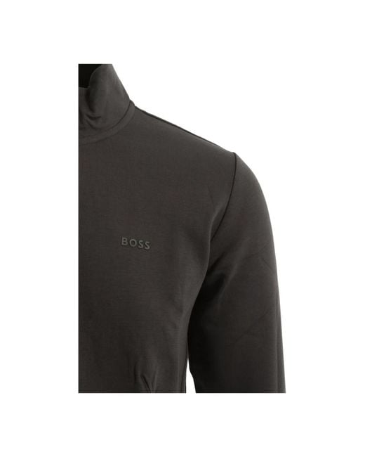 Zip-Throughs Boss de hombre de color Black
