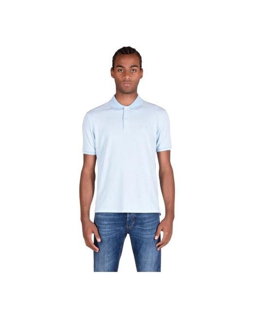 C P Company Polo shirt aus baumwollmischung in Blue für Herren