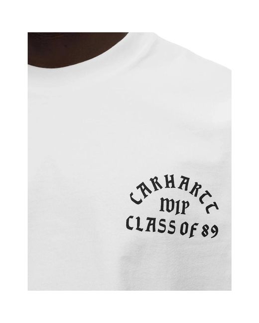 Carhartt Kurzarm t-shirt class of 89 in White für Herren