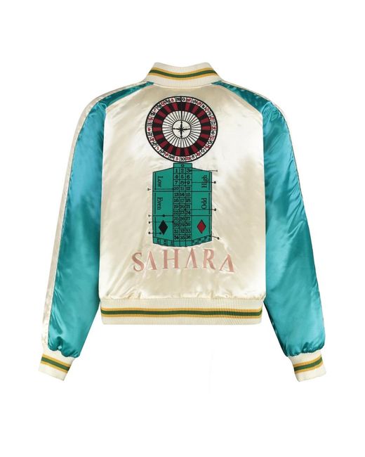 Rhude Green Bomber Jackets for men