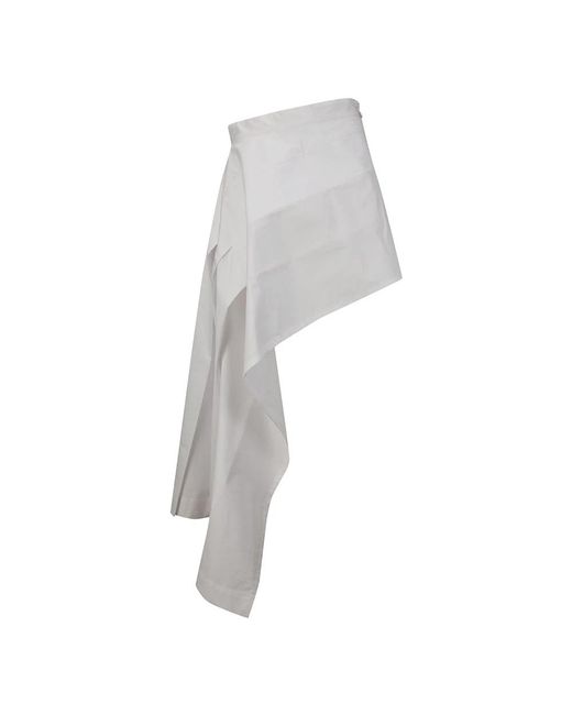 Sportmax White Short Skirts