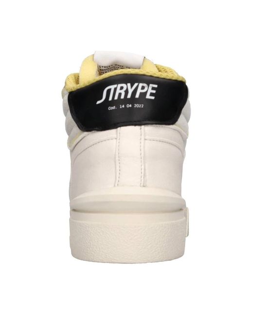 Strype Natural St4501 Leder- Und Stoff-Sneaker