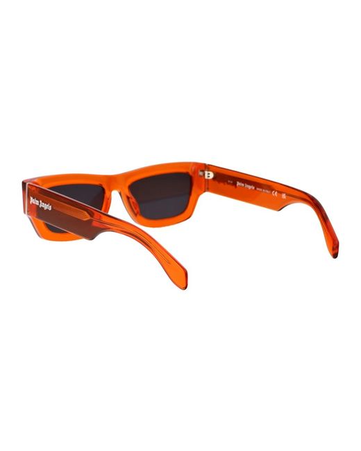 Palm Angels Orange Stylische sonnenbrillen für sonnige tage