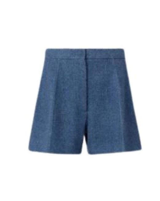 Sportmax Blue Short Shorts