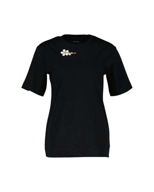 Simone Rocha Black T-Shirts