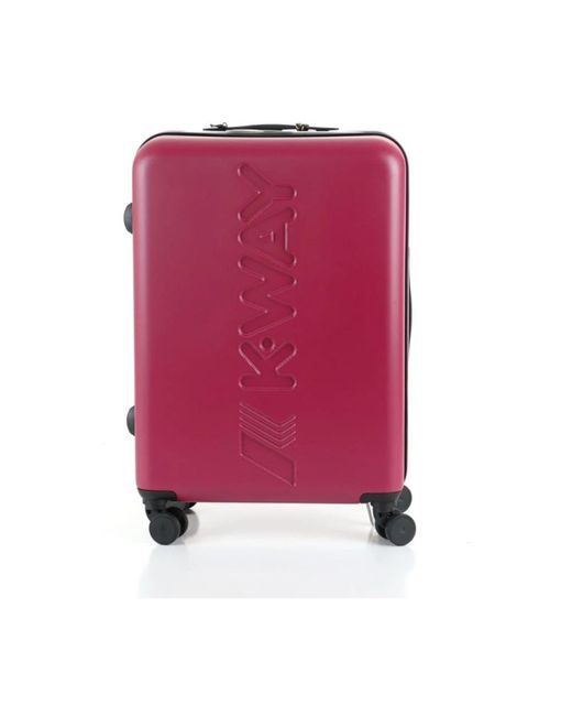 K-Way Pink Cabin Bags
