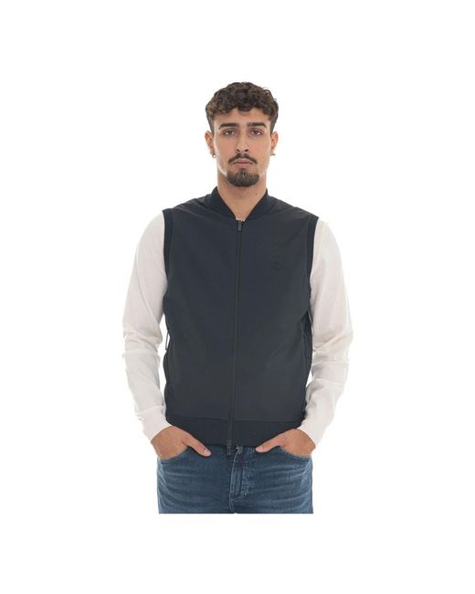 Boss Vests in het Blue voor heren