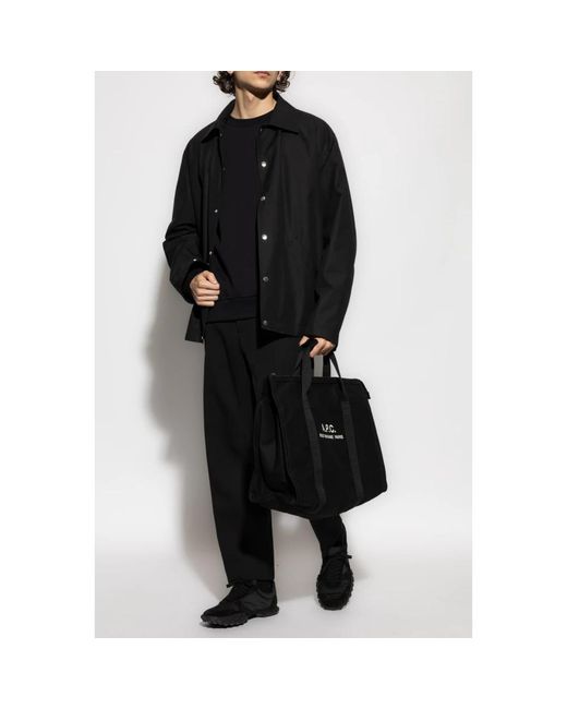 A.P.C. Hoodies & Sweatvesten ,Zwart ,Katoen Sweatshirts & Hoodies in het Black voor heren