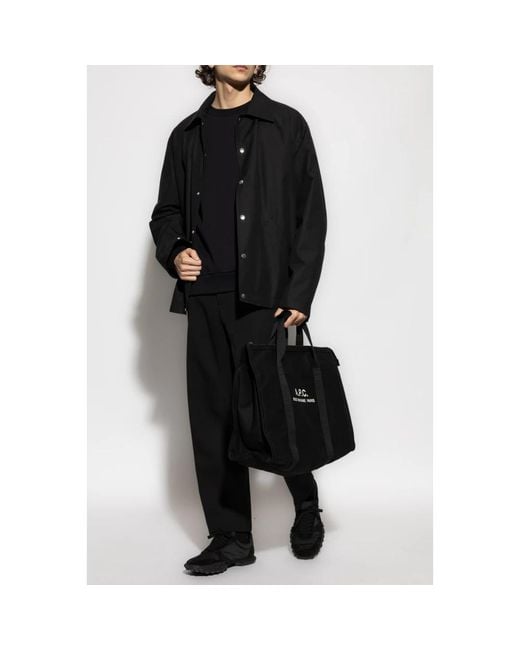 A.P.C. Black Sweatshirts for men