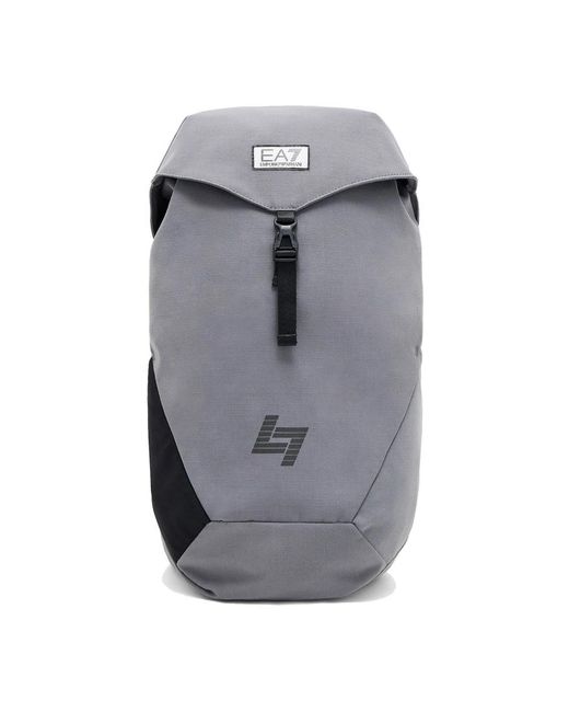 EA7 Gray Backpacks for men