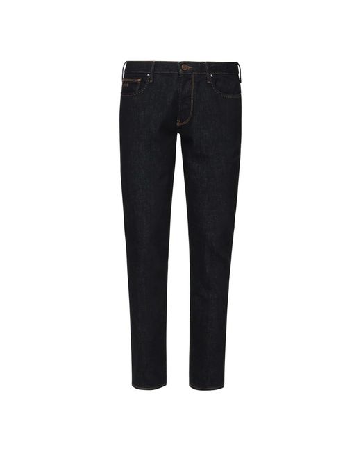 Emporio Armani 5-Pocket Hose in Blue für Herren