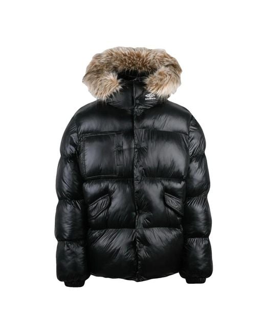 Winter Jackets Umbro de hombre de color Black