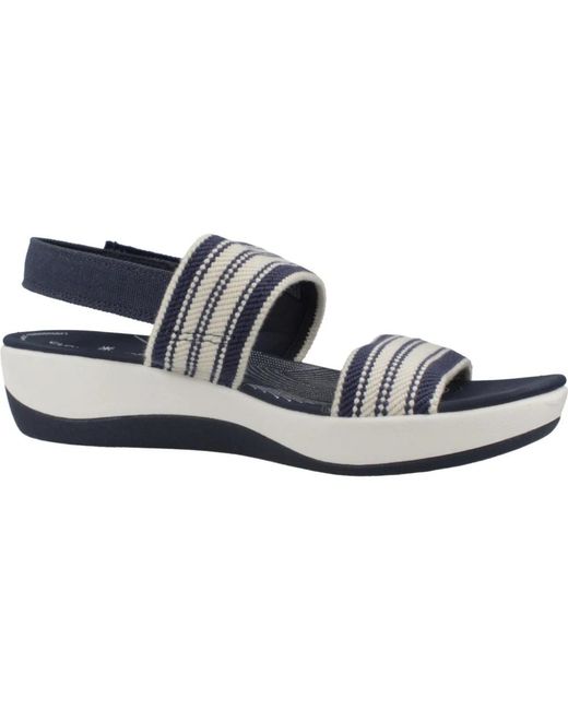 Wedges Clarks en coloris Blue