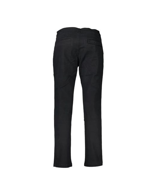 La Martina Black Chinos for men