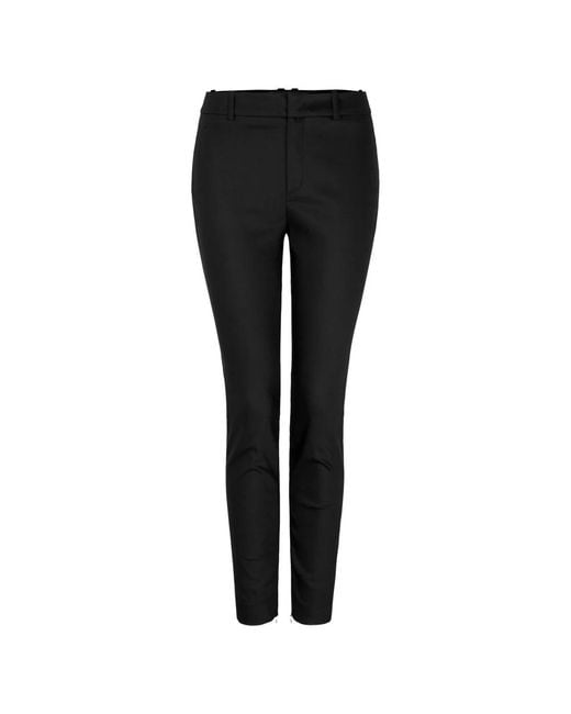 Drykorn Black Slim-Fit Trousers