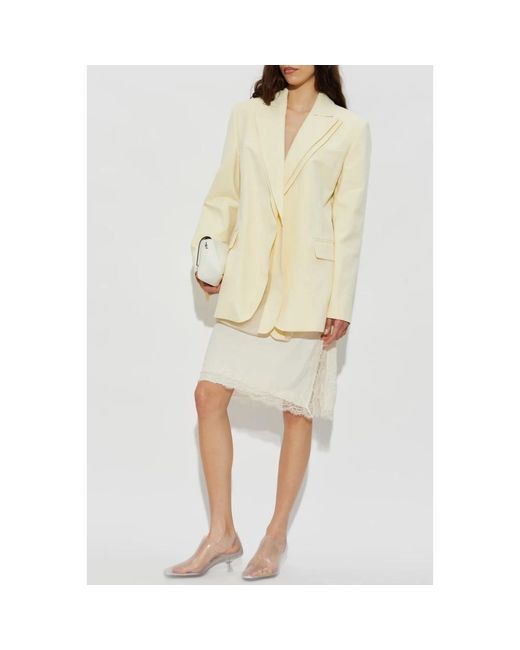 Max Mara Tenuta Blazer in het White