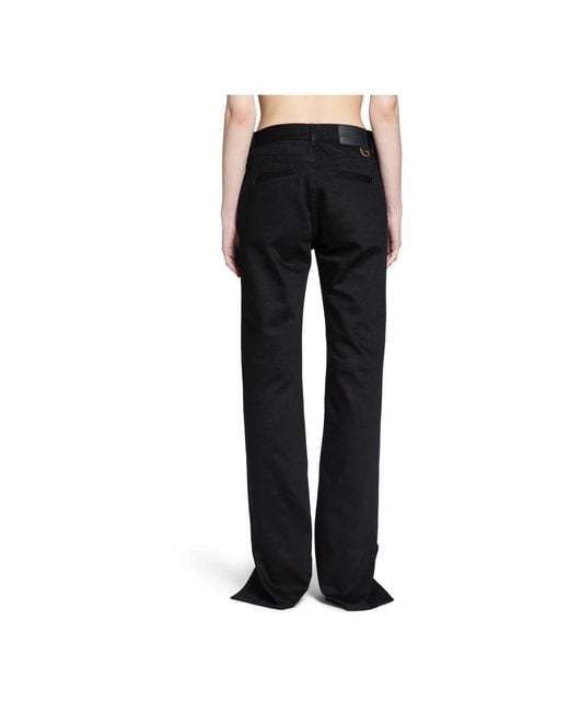 Chloé Black Boot-Cut Jeans