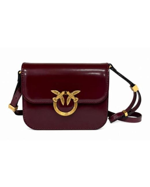Pinko Red Cross Body Bags