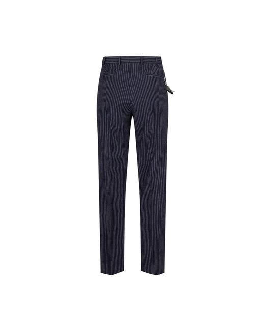PT Torino Blue Suit Trousers for men