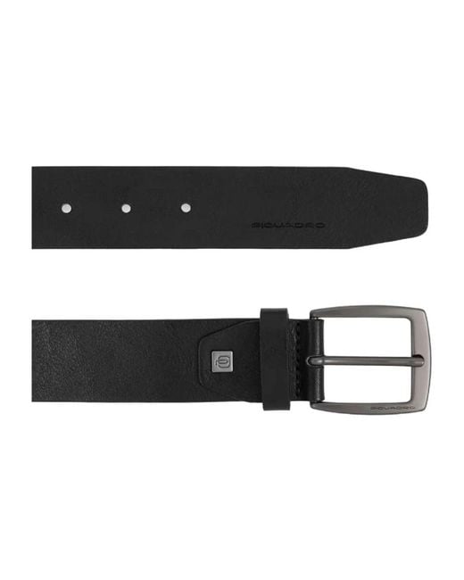 Piquadro Black Belts for men