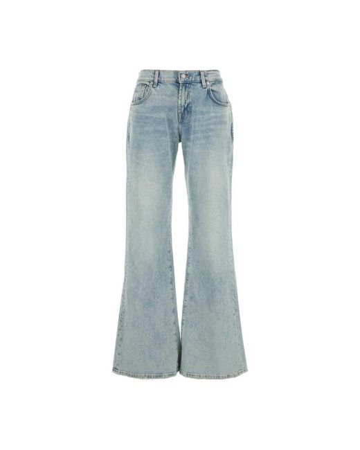 Flared Jeans di 7 For All Mankind in Blue