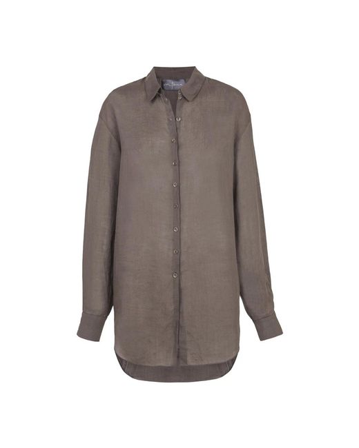 Cortana Overhemden ,Bruin ,Oversized Overhemd in het Brown