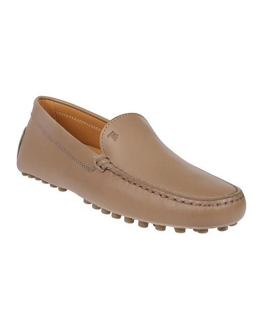 Tod's Gray Loafers