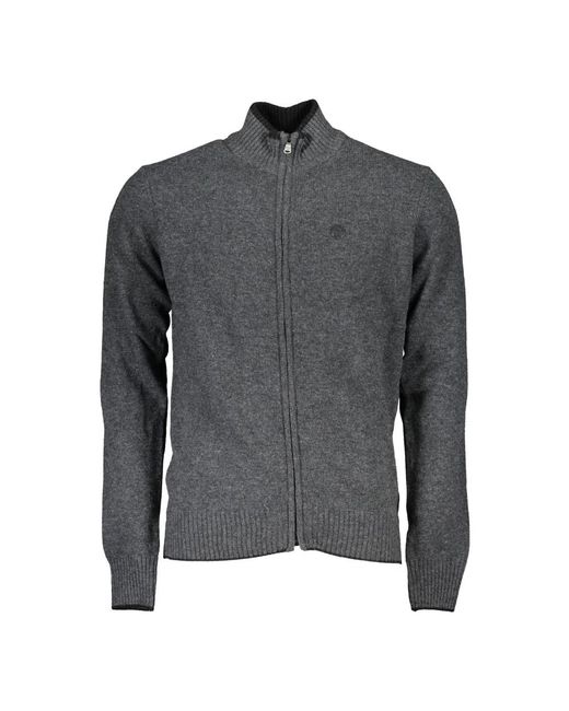 Cardigans North Sails de hombre de color Gray