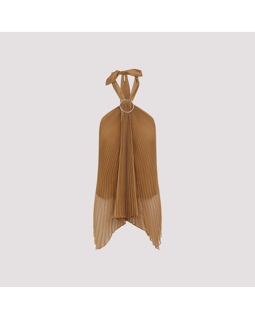 Max Mara Valzer Top in het Brown