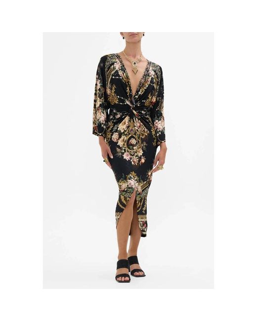 Camilla Midi Dresses in het Black