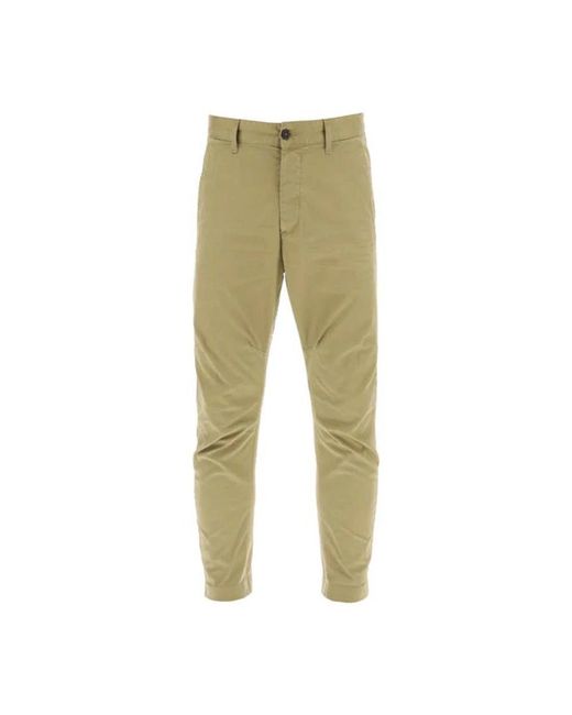 DSquared² Green Chinos for men