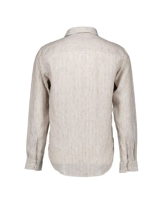 Eton of Sweden Gray Casual Shirts for men
