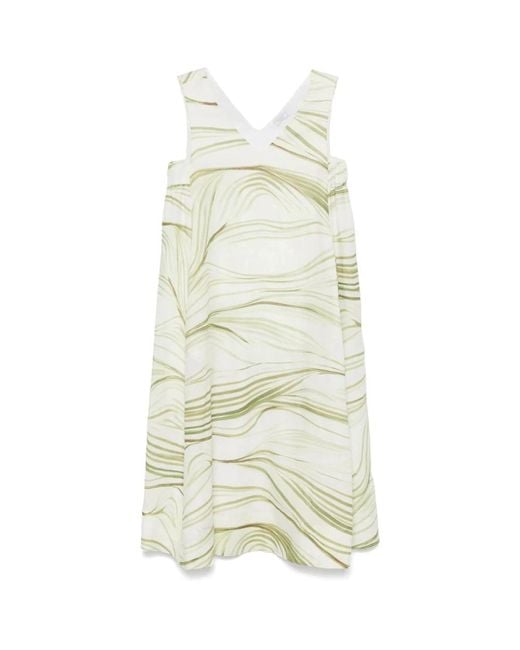 Peserico White Midi Dresses