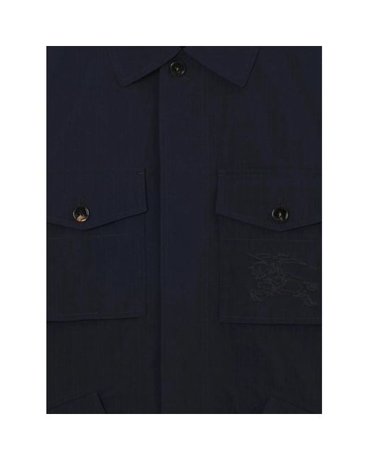 Light Jackets Burberry pour homme en coloris Blue