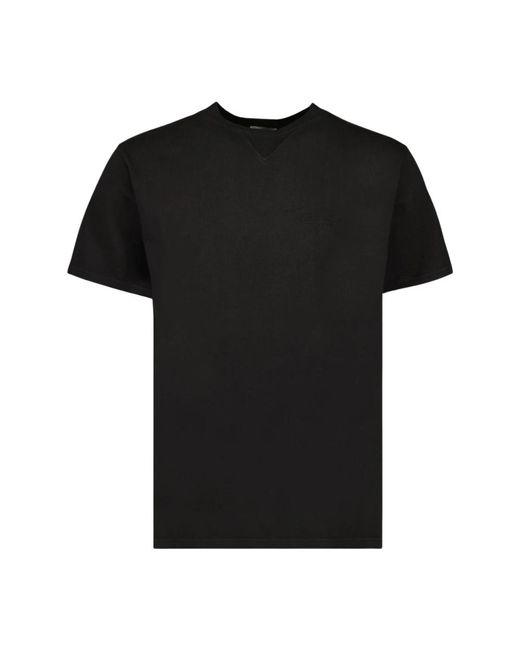 Magliette con logo ricamato di Dior in Black da Uomo