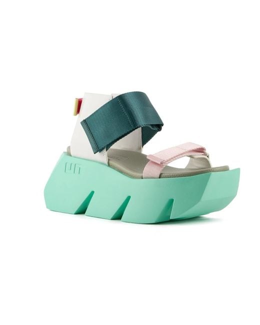 United Nude Green Wedges