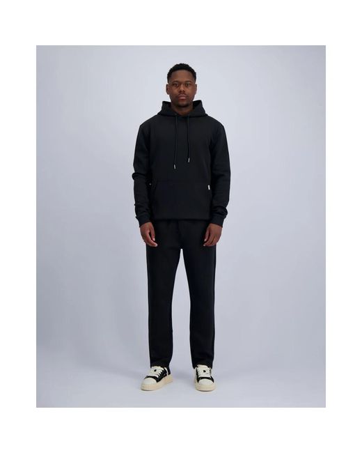 BLACK BANANAS Hooded Flex Suit in het Black voor heren