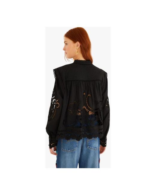 Farm Rio Black Blouses