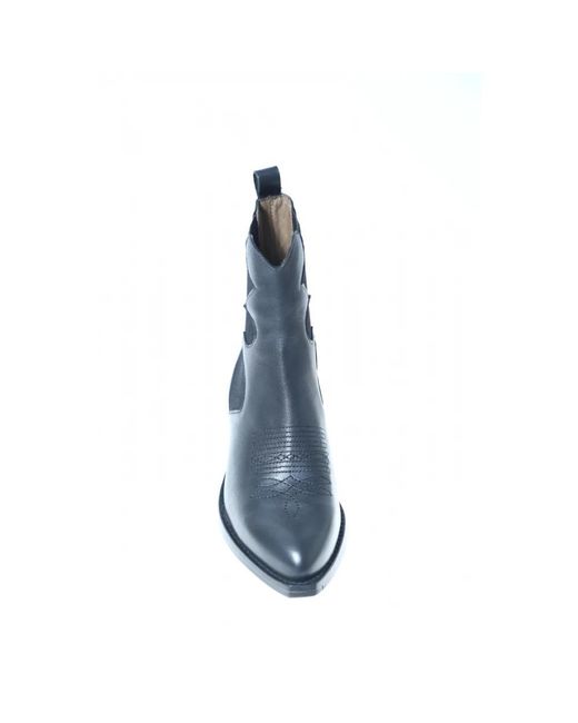 Duccio Del Duca Blue Cowboy Boots