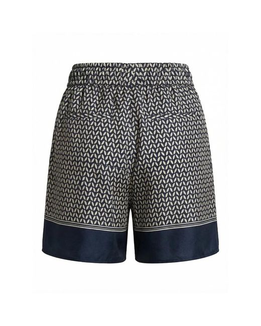 Peserico Gray Casual Shorts