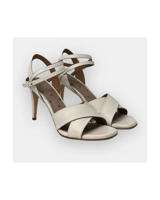 Red(v) Metallic High Heel Sandals