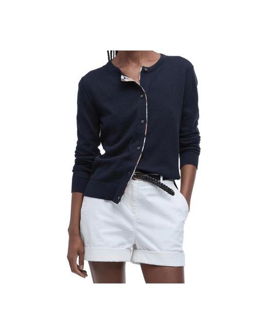 Cardigans Barbour de color Blue
