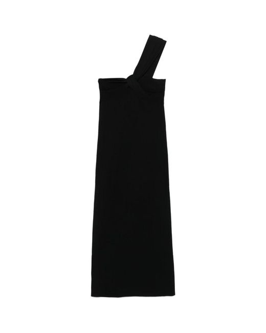 Midi Dresses di P.A.R.O.S.H. in Black