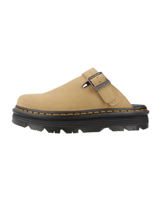 Dr. Martens Brown Mules