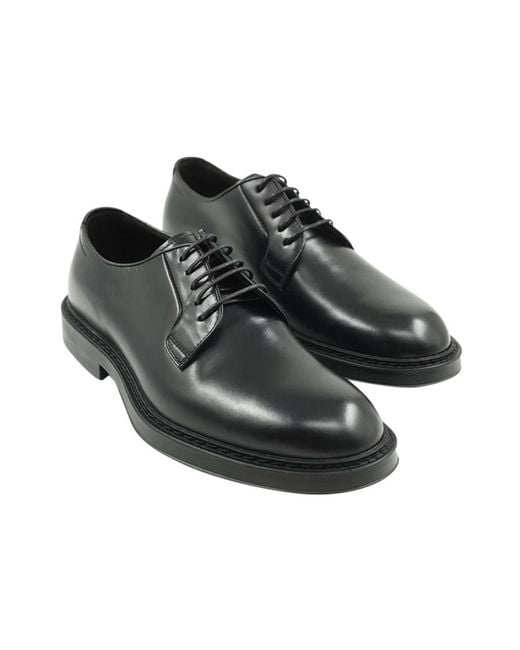 Henderson Black Business Shoes for men