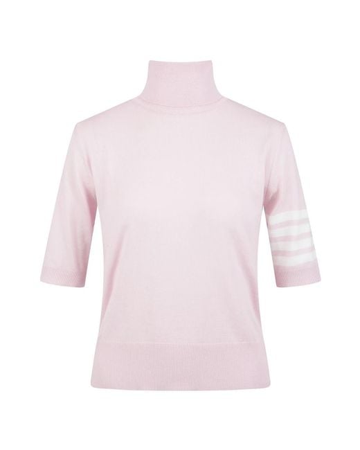 Thom Browne Pink Turtlenecks