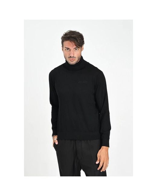 ARMANI EXCHANGE Black Turtlenecks
