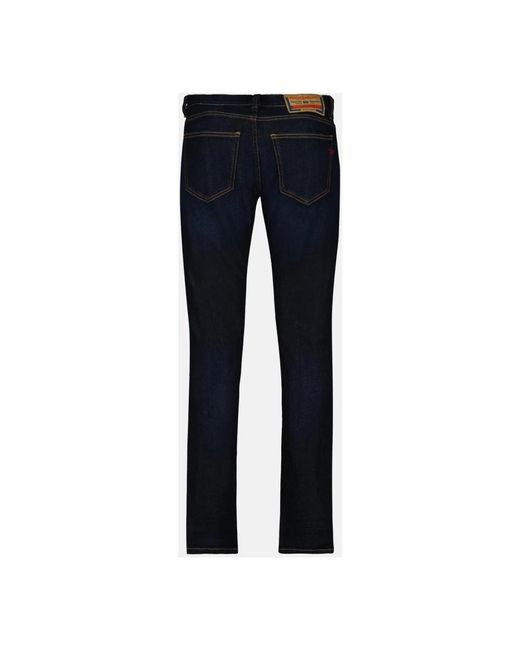 DIESEL Blue Slim Fit Jeans for men