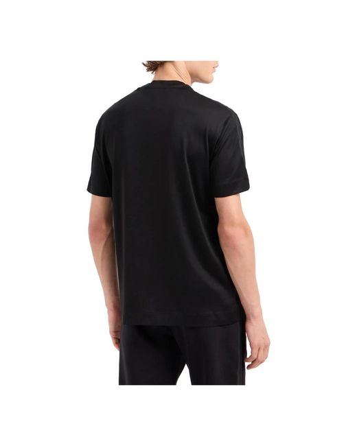 Emporio Armani Black T-Shirts for men
