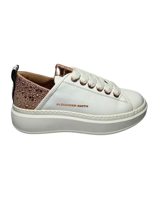 Alexander Smith White Sneakers